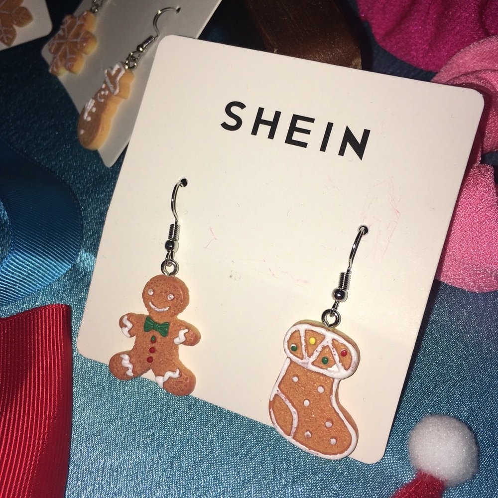 Christmas cookie earrings NEW - Picture 3 of 4